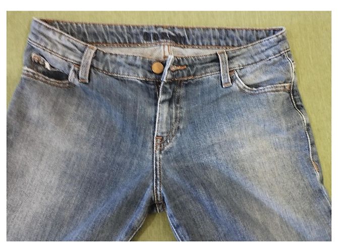 Ba&sh Jeans Rieur Basic Stretch Usato W26 TM Blu - vista 9