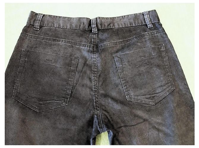 Ba&sh Low Iron Samtjeans TS Schwarz - Ansicht 10