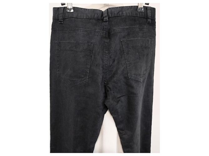 Ba&sh Low Iron Samtjeans TS Schwarz - Ansicht 12