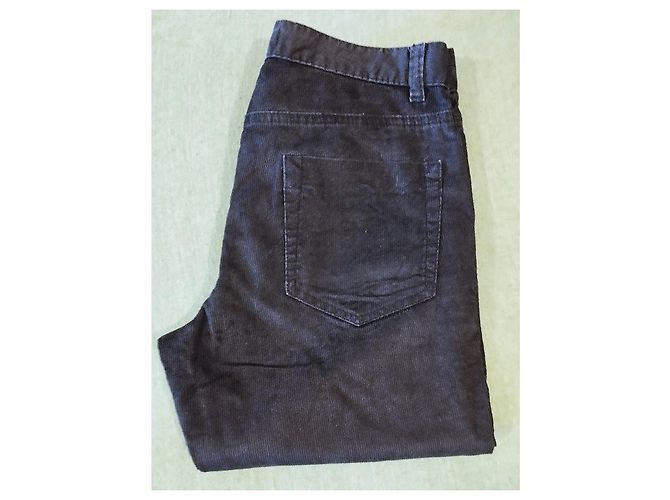 Ba&sh Low Iron Samtjeans TS Schwarz - Ansicht 5
