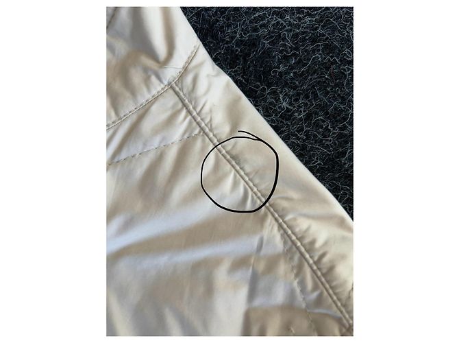 Burberry Steppjacke beige mit Check Paspel - Ansicht 14