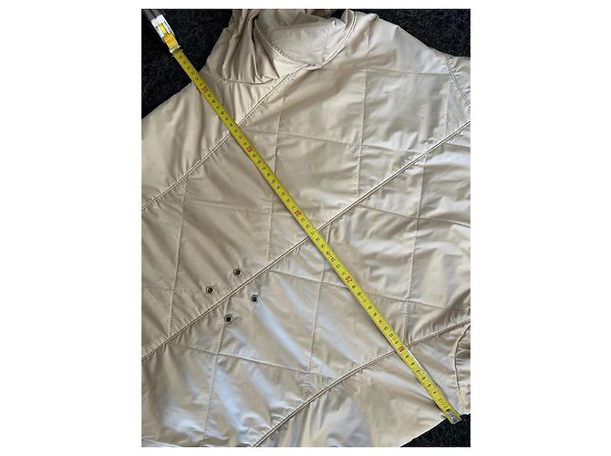 Burberry Steppjacke beige mit Check Paspel - Ansicht 15