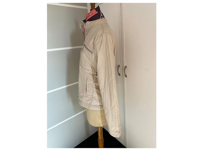 Burberry Steppjacke beige mit Check Paspel - Ansicht 5