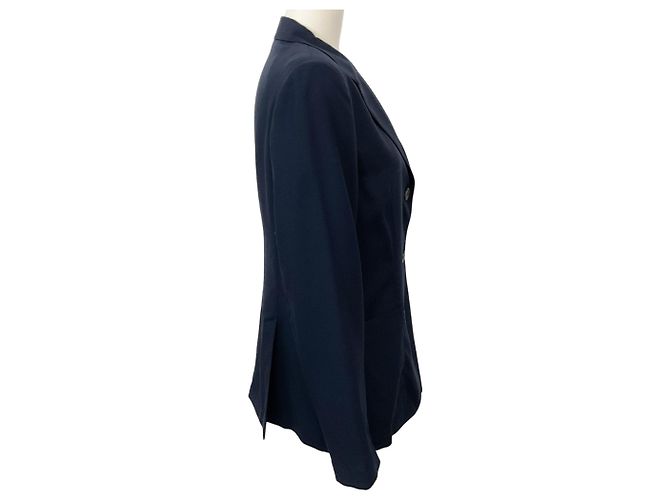 Blazer Classico in Cashmere Blu Navy Colombo - vista 2