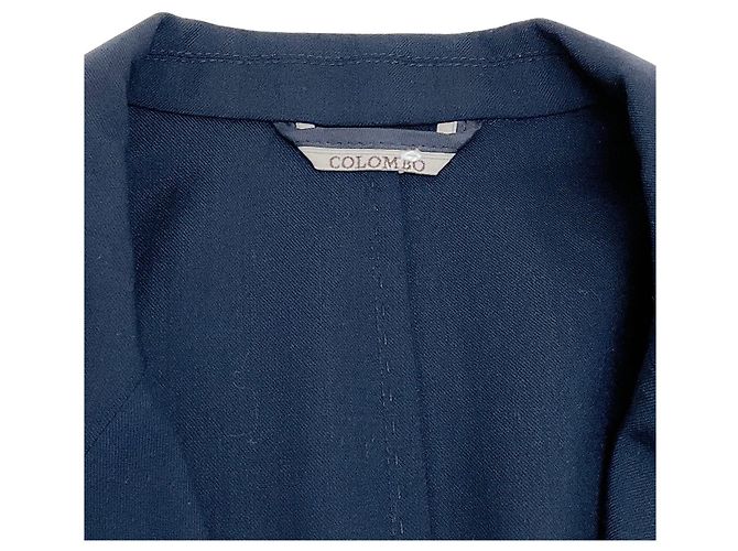 Blazer Classico in Cashmere Blu Navy Colombo - vista 4