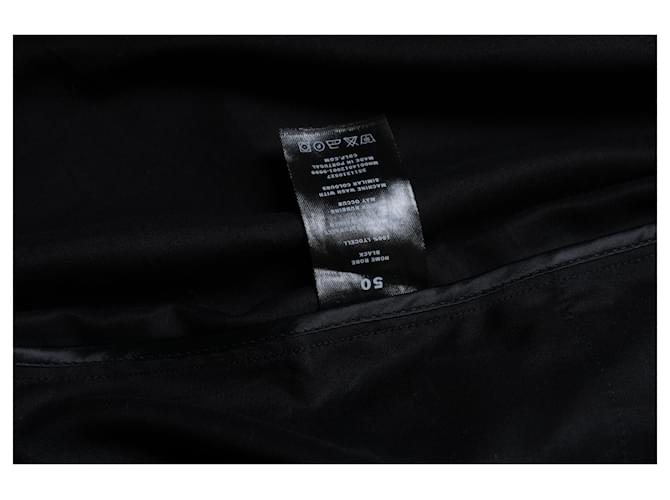 Autre Marque CDLP, Bata larga de seda negra Negro - vista 5