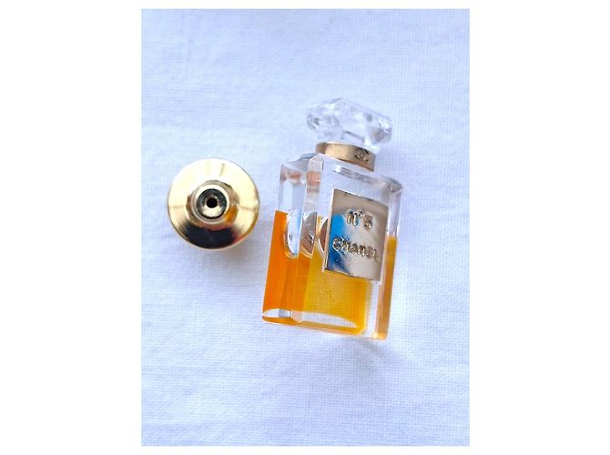 Chanel Nuovo - Bottiglia di profumo Cristal N°5 - con accessori originali D'oro Gold hardware - vista 2