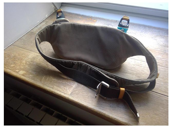 Louis Vuitton Damier Grey Belt Bag with Water Bottles - view 6
