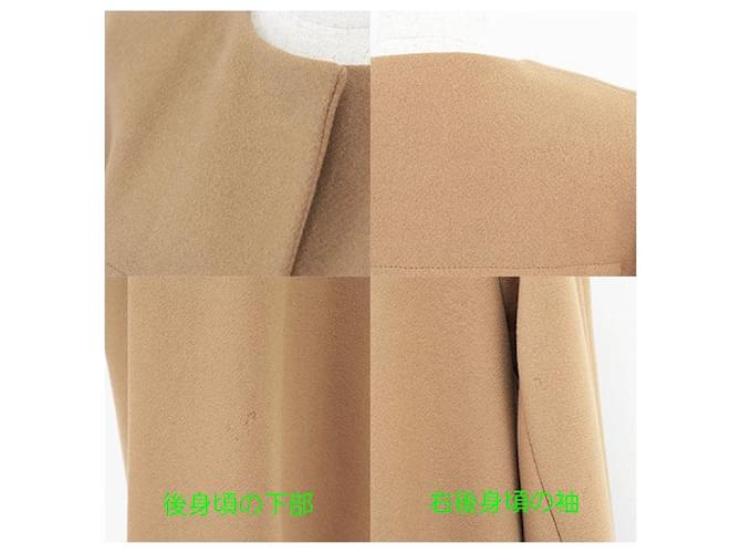 Autre Marque Abrigo de Conejo Rex Melton ADORE Beige Camello - vista 4
