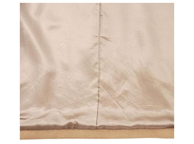 Autre Marque Abrigo de Conejo Rex Melton ADORE Beige Camello - vista 8
