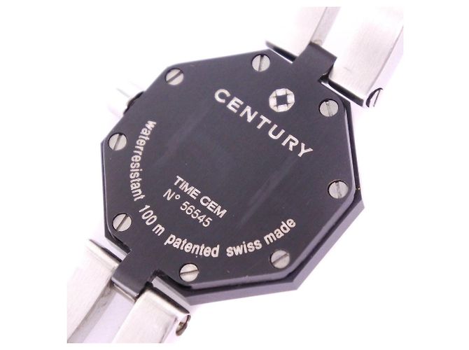 Autre Marque CENTURY Time Gem Edelstahl Quarz Silber - Ansicht 8