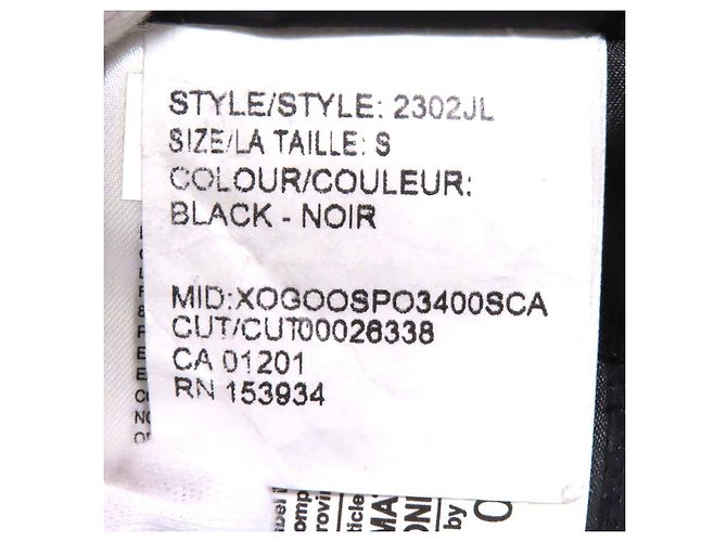 Autre Marque Abrigo de plumas Mackenzie Parka de Canada Goose Negro - vista 11