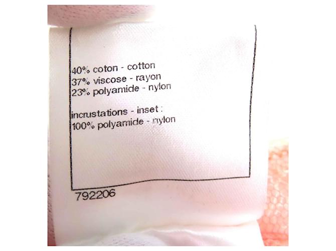 Cardigan de algodón COCO Mark de Chanel Rosa - vista 7