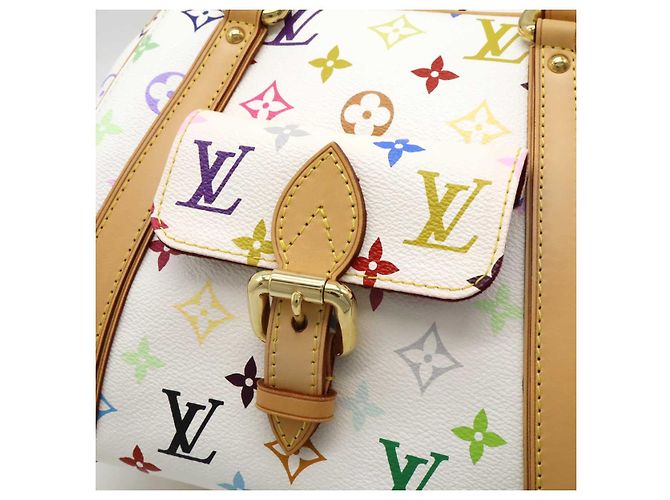 Borsa a mano Priscilla Monogram Louis Vuitton Bianco - vista 8