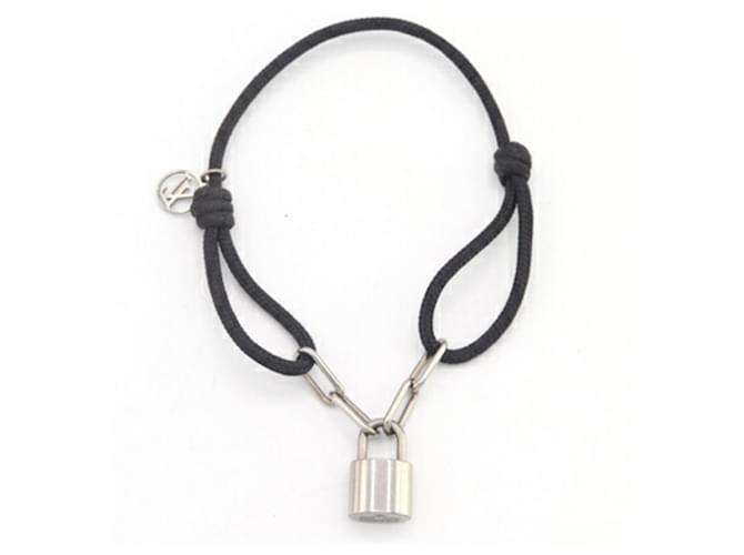 Bracciale Charm Lockit Louis Vuitton Nero - vista 2