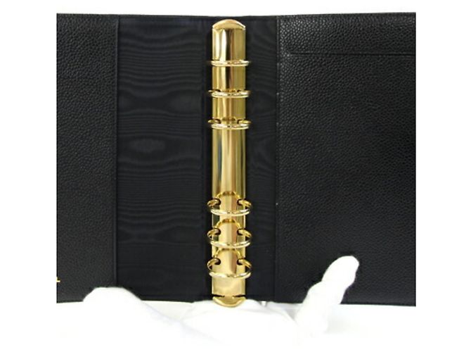 Chanel Coco Mark Notizbuchhülle Schwarz - Ansicht 3