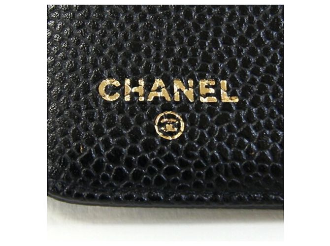 Chanel Coco Mark Notizbuchhülle Schwarz - Ansicht 4