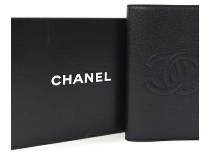Chanel Coco Mark Notizbuchhülle Schwarz - Ansicht 5