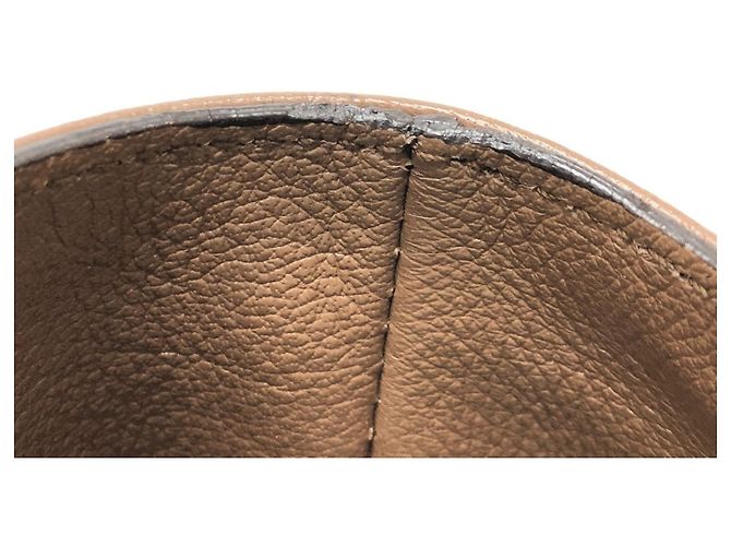 Sac à main Gancini de Salvatore Ferragamo Beige - vue 14
