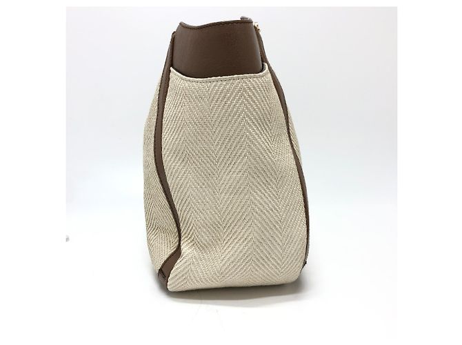 Sac à main Gancini de Salvatore Ferragamo Beige - vue 4