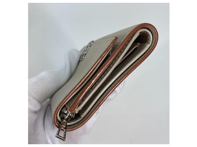 Loewe Anagram Vertical Wallet in Light Ghost Beige - view 12