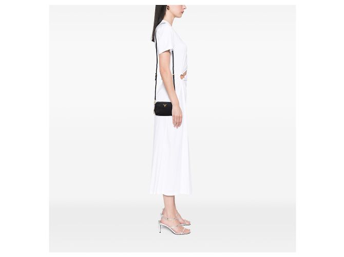 Bolsa de câmera em tessuto preto Prada - vista 10