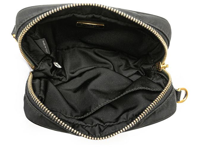 Bolsa de câmera em tessuto preto Prada - vista 4