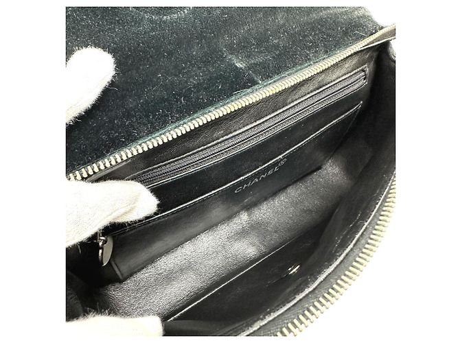 Timeless Zaino con catena Matelassé Chanel Nero - vista 12
