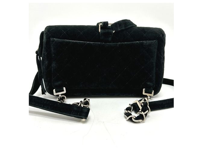 Timeless Zaino con catena Matelassé Chanel Nero - vista 2