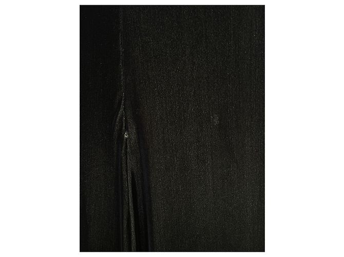 Mono Versace negro de terciopelo brillante - vista 8