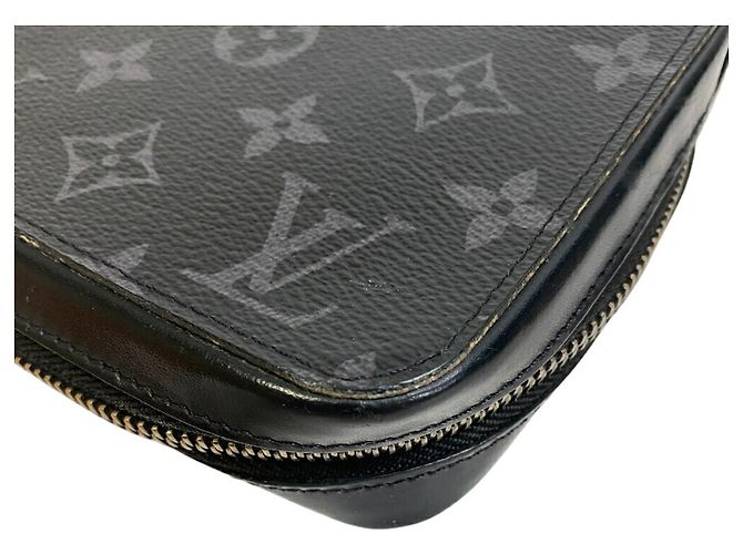 Pochette Zippy XL Monogram Eclipse de Louis Vuitton Noir Monogramme - vue 4