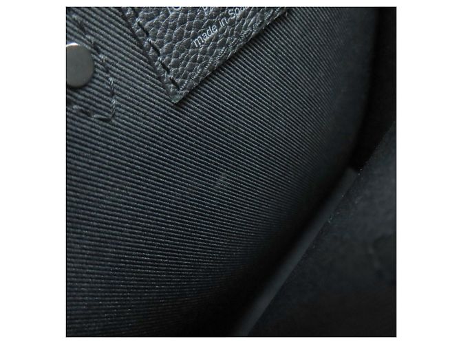Louis Vuitton Damier Checkerboard Sac Plat XS Handbag Black - view 7