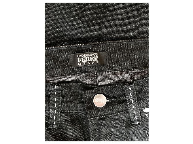Vaqueros Gianfranco Ferré Azul Marino Azul oscuro - vista 7