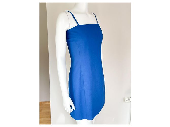 Blaues Versace Jeans Couture Trägerkleid - vista 4