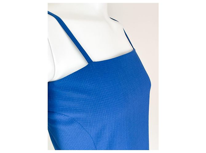 Blaues Versace Jeans Couture Trägerkleid - vista 5