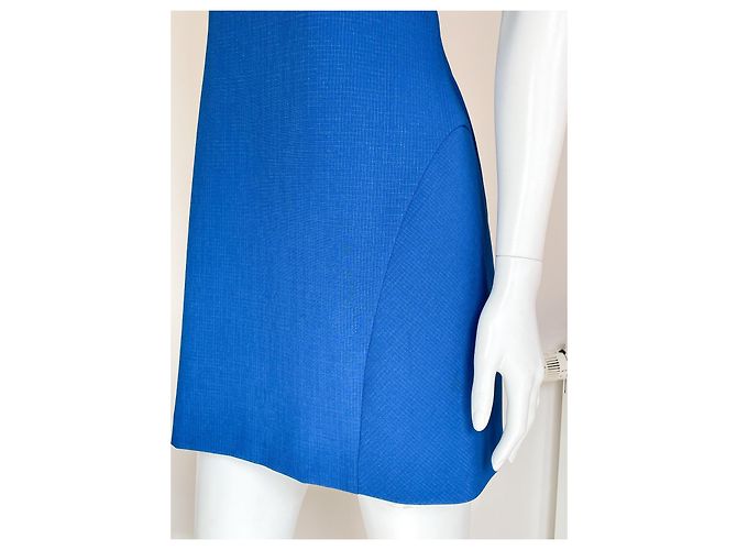Blaues Versace Jeans Couture Trägerkleid - vista 7