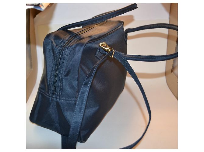 Borsa a mano Carven in tela blu - vista 3