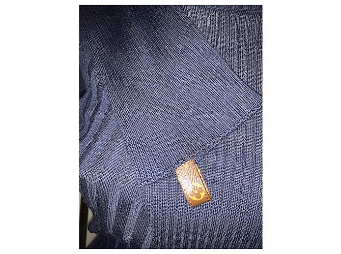 Jersey de lana azul Louis Vuitton - vista 4