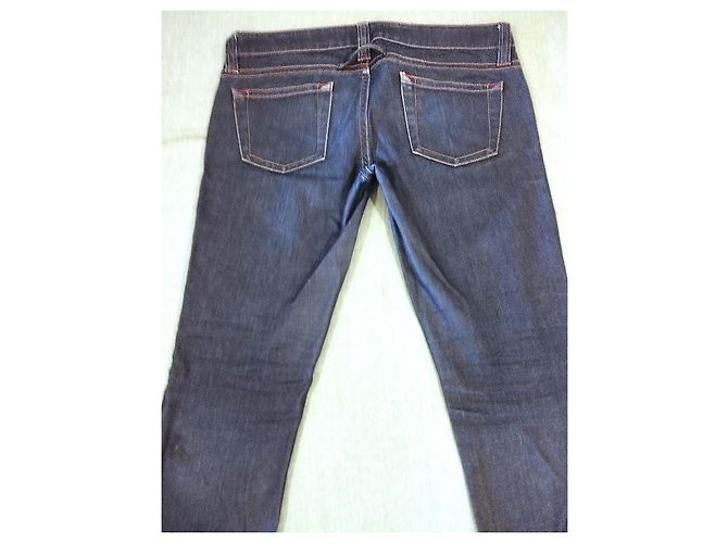 Jean Paul Gaultier Jean Emerisé Recto Talle L/XL Azul marino - vista 11