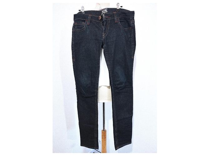 Jean Paul Gaultier Jean Emerisé Recto Talle L/XL Azul marino - vista 3