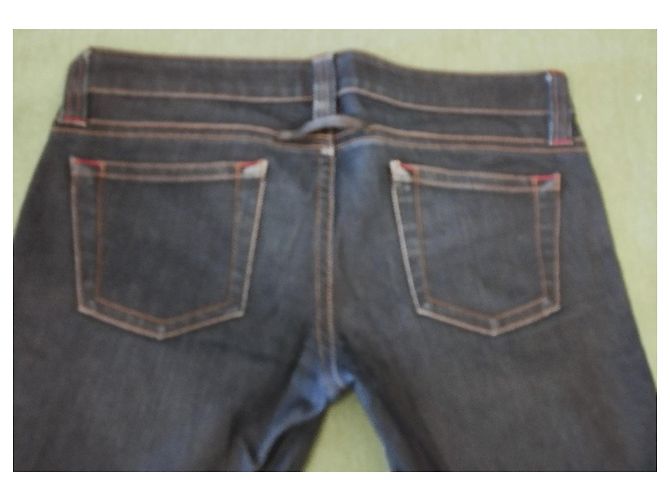 Jean Paul Gaultier Jean Emerisé Recto Talle L/XL Azul marino - vista 7