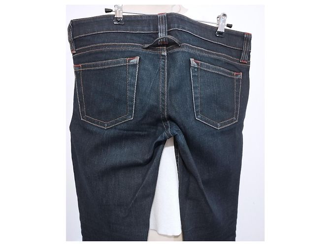 Jean Paul Gaultier Jean Emerisé Recto Talle L/XL Azul marino - vista 9