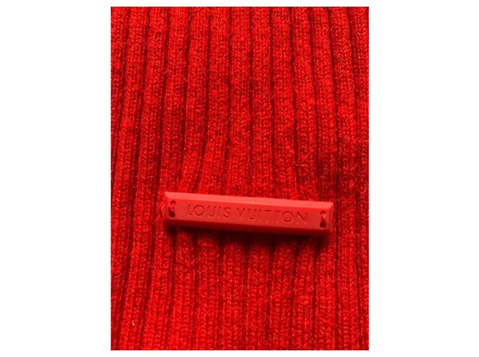 Pull Louis Vuitton Rouge en Cachemire Taille L - vue 6