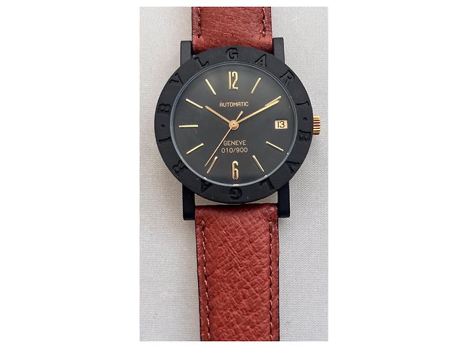 Bulgari Carbon Geneva Automatic Watch Black Titanium 33mm - view 3