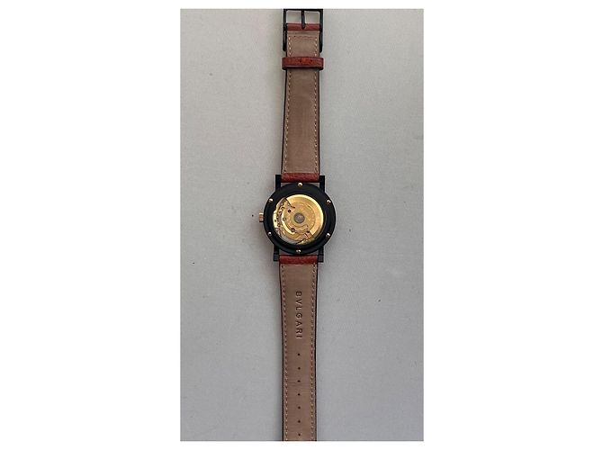 Bulgari Carbon Geneva Automatic Watch Black Titanium 33mm - view 5