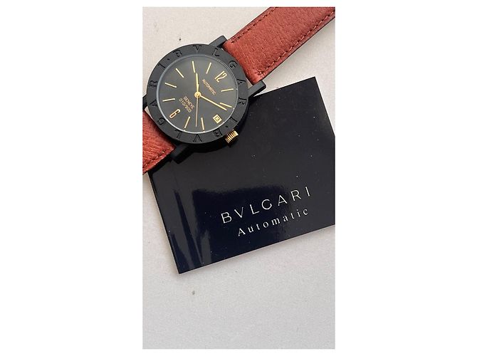 Bulgari Carbon Geneva Automatic Watch Black Titanium 33mm - view 7