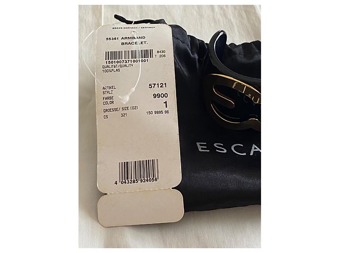 Escada Logo Armband schwarz - Ansicht 3