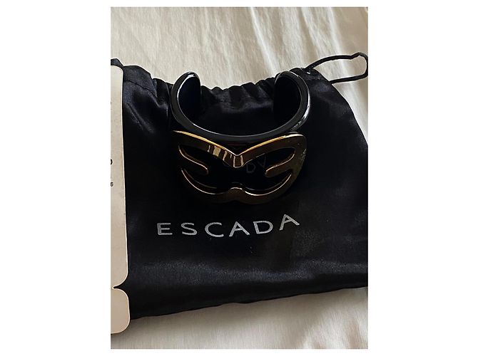 Escada Logo Armband schwarz - Ansicht 6
