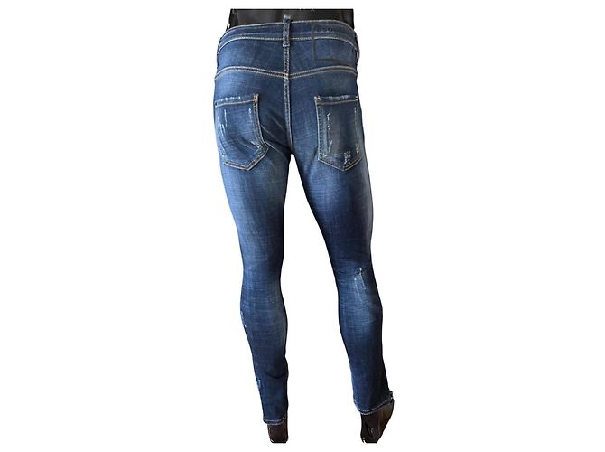 Jeans skinny Dsquared2 Cool Guy Jeans blu - vista 2