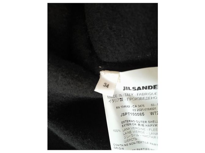 Jil Sander Black Wool Jacket - view 4